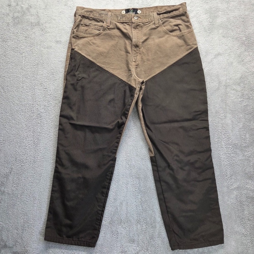 Redhead Hunting Pants Mens 40X32 Brown Straight Field Brush Field Canvas Hunting